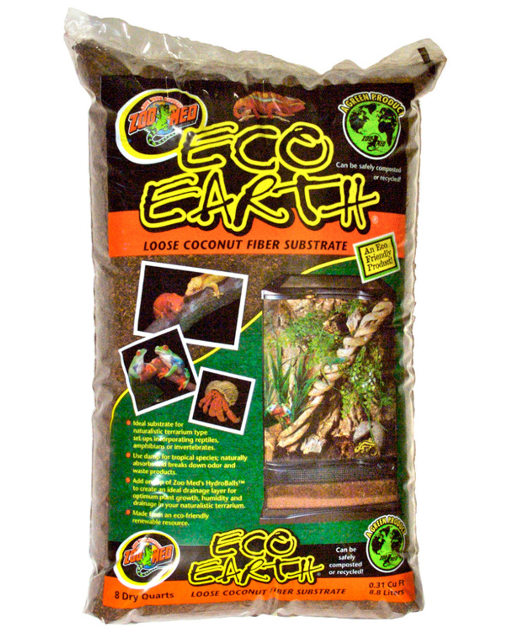 Zoo Med Eco Earth Loose Pack 8.8L, EE-8