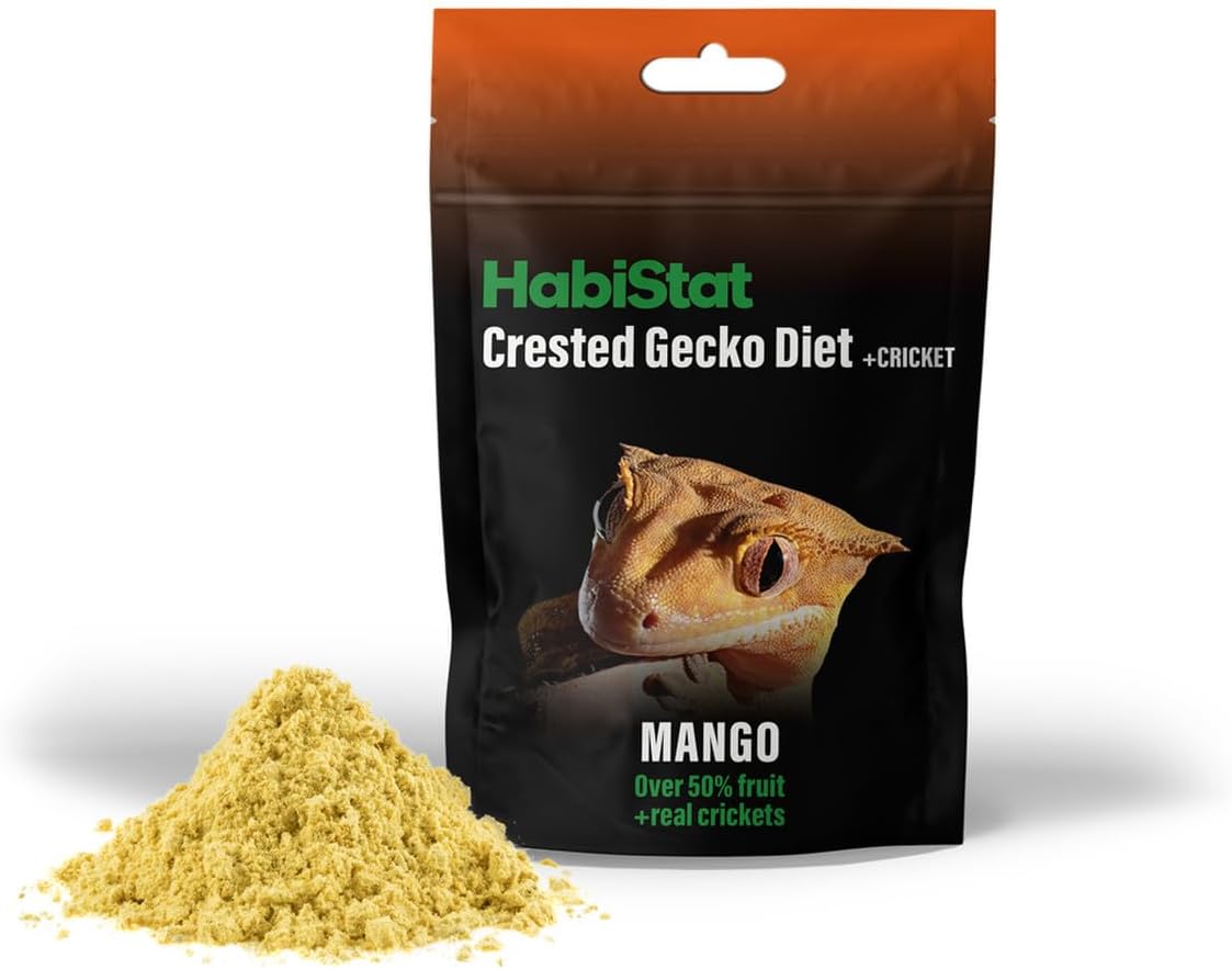 HabiStat Crested Gecko Diet Mango & Cricket 40g