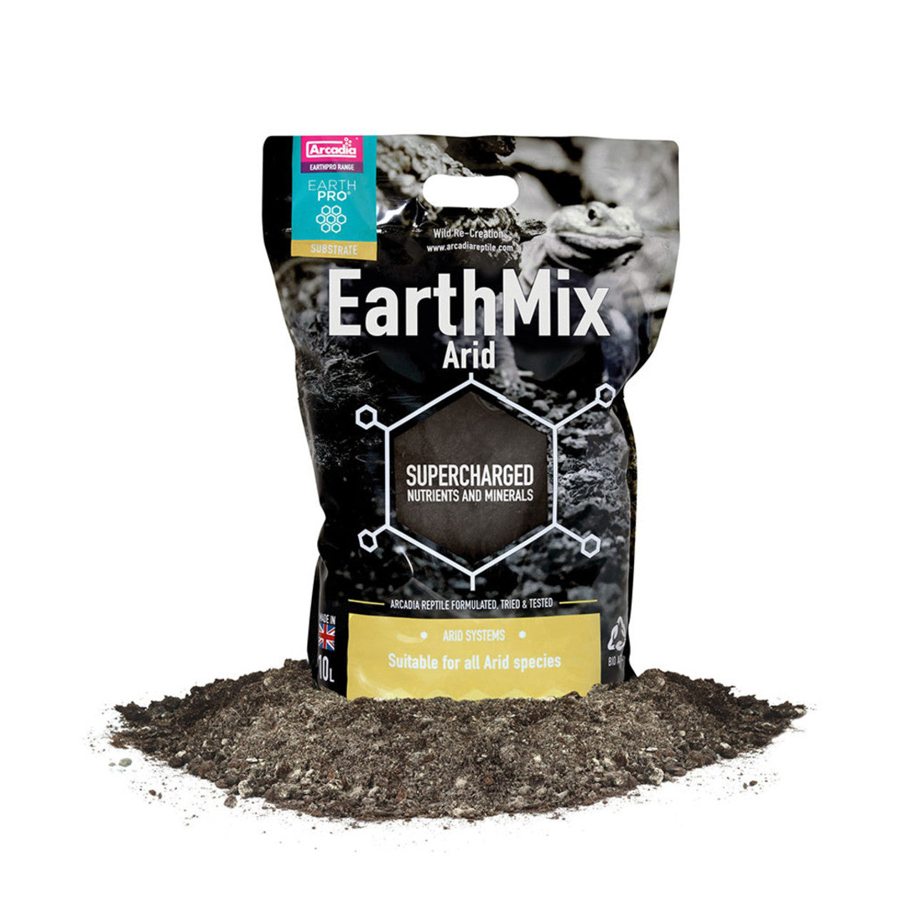 Arcadia EarthMix Arid, 10 Litre
