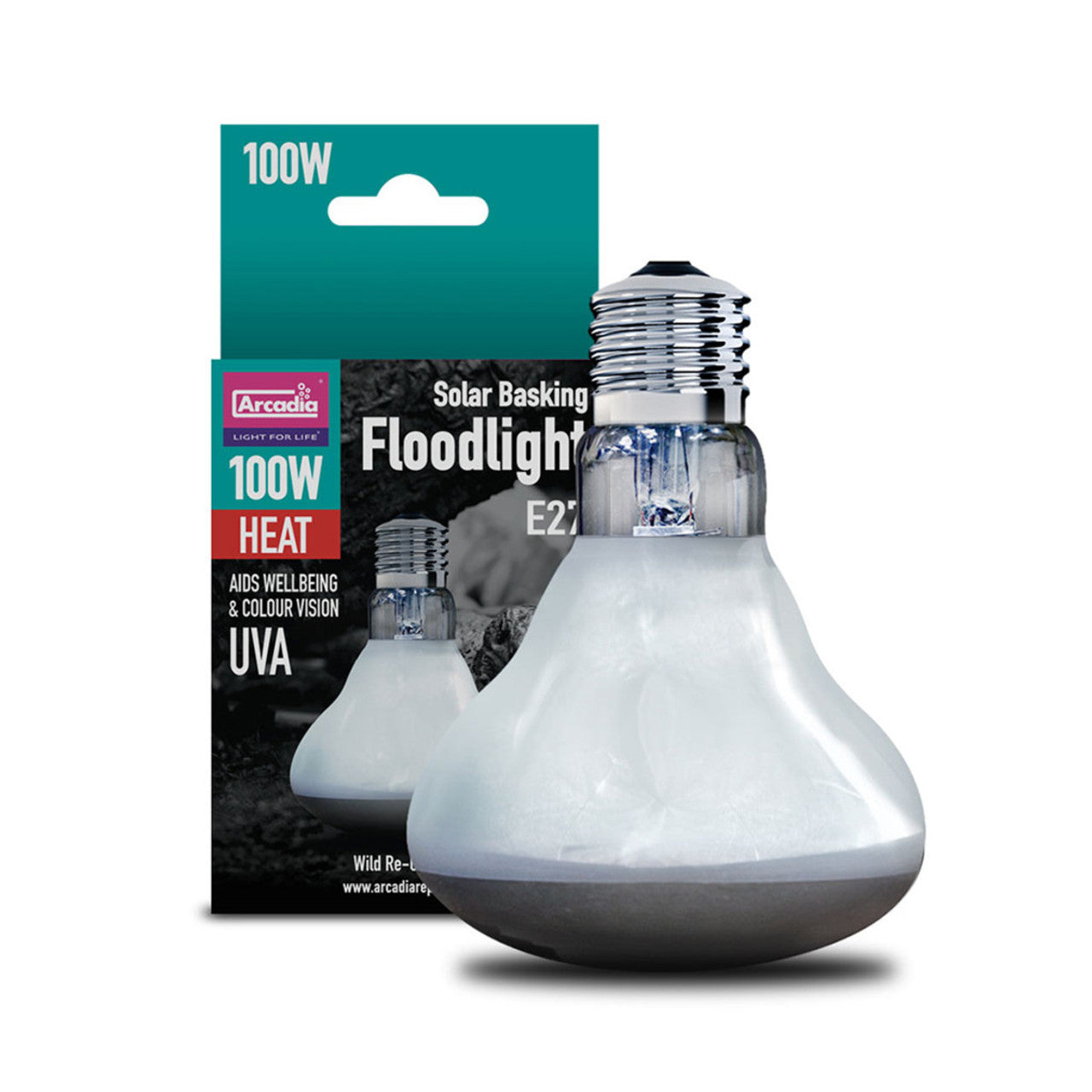 Arcadia Solar Basking Floodlight 100w