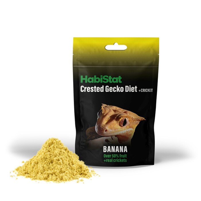 HabiStat Crested Gecko Diet Banana & Cricket 40g